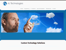 Tablet Screenshot of aj-technologies.com